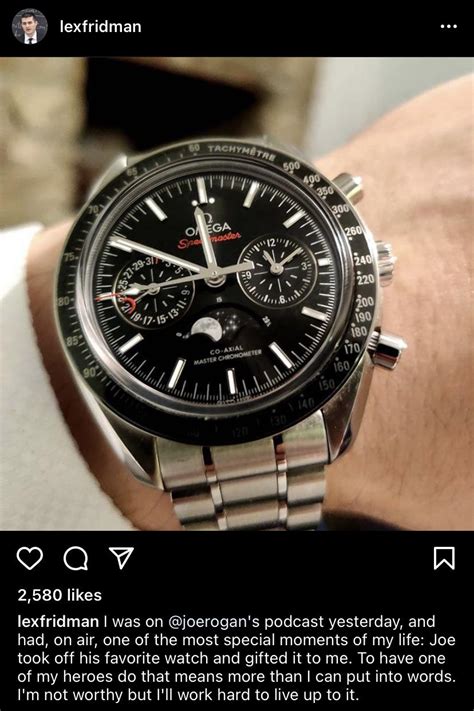 lex fridman omega watch|Lex Fridman watch reddit.